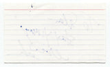 Erica Ehm Signed 3x5 Index Card Autographed Signature Actress Writer Host