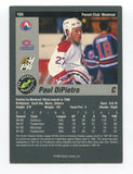 1993 Classic Pro Paul DiPietro Signed Card Hockey Autograph NHL AUTO #104