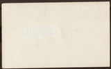 J. William Fulbright Signed Index Card 3x5 Autographed Signature AUTO
