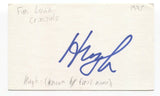 Fun Lovin' Criminals - Huey Morgan Signed 3x5 Index Card Autographed Signature