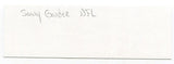 Sonny Gandee Signed 3x5 Index Card Autographed NFL Football 1952 Detroit Lions