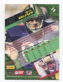 1995 Signature Rookies Mark Bruener Signed NFL Football Card Autograph AUTO #14