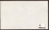 Alan Schlesinger Signed Index Card Autographed Signature AUTO