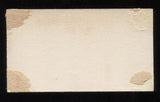 Burch Arkett Signed Card  Autographed Orchestra AUTO Signature