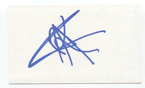 Kinnie Starr Signed 3x5 Index Card Autographed Signature Singer Songwriter