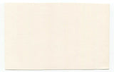 Bill Shoemaker Signed 4x6 Index Card Autographed Signature Racing Jockey