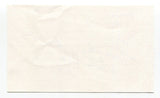 Frenchy Uhalt Signed 3x5 Index Card Autographed MLB Baseball Chicago White Sox