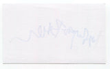 Bryan Brown Signed 3x5 Index Card Autographed Signature Actor Cocktail