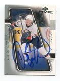 2001 Upped Deck MVP Dave Scatchard Signed Card Hockey NHL AUTO #122 NY Islanders
