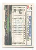 1992 Topps Scott Kamieniecki Signed Card Baseball Autograph MLB AUTO #102