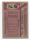 1987 Topps Rick Middleton Signed Card Hockey NHL AUTO #115 Boston Bruins