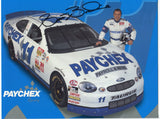 Brett Bodine Signed 8.5 x 11 inch Photo NASCAR Racing Race Car Driver