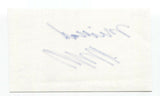 Michael Rubinoff Signed 3x5 Index Card Autographed Theatre Director Producer