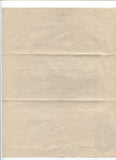 George Hall Signed Letter from 1932 Orchestra - GREAT CONTENT  Autographed TLS