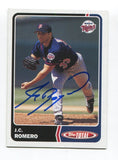 2003 Topps Total J.C. Romero Signed Card Baseball Autographed MLB AUTO #670