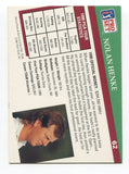 1991 Pro Set PGA Tour Golf Nolan Henke Signed Card Autographed Signature #62