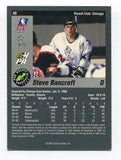 1993 Classic Pro Steve Bancroft Signed Card Hockey NHL Autograph AUTO #48