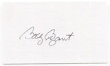Bobby Bryant Signed 3x5 Index Card Autographed NFL Football Minnesota Vikings