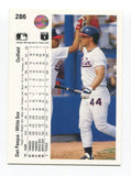 1990 Upper Deck Dan Pasqua Signed Card Baseball Autograph MLB AUTO #286