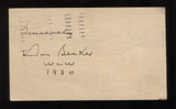 Don Becker Signed GPC Radio Show "The Life of Mary Sothern" Soap Opera Creator