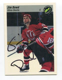1993 Classic Pro Prospects Jim Dowd Signed Card Hockey Autograph AUTO #22