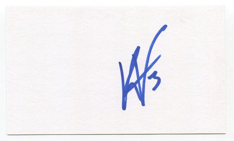 Kolbrin Vitek Signed 3x5 Index Card Autograph Baseball Red Sox 1st Round Draft
