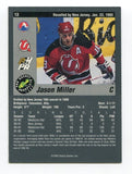 1993 Classic Pro Prospects Jason Miller Signed Card Hockey Autograph AUTO #13