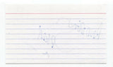 Andrew Spiers Signed Index 3x5 Card Autographed Signature Actor Comedian