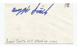 Auggie Smith Signed 3x5 Index Card Autographed Signature Comedian Actor