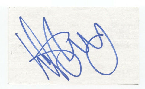 Hawksley Workman Signed Index 3x5 Card Autographed Signature Musician Singer