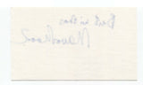 Mavor Moore Signed 3x5 Index Card Autographed Signature Actor Playwright