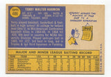 1970 Topps Terry Harmon Signed Baseball Card Autographed AUTO #486