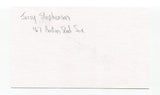 Jerry Stephenson Signed 3x5 Index Card Autographed MLB Baseball Boston Red Sox