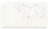Jeff Richards Signed 3x5 Index Card Autographed Signature Actor Comedian SNL