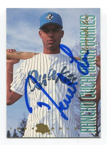 1994 Classic Games Derrek Lee Signed Card Baseball MLB Autographed AUTO #142
