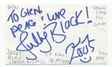 Jully Black Signed 3x5 Index Card Autographed Signature Singer Actress