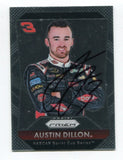 2016 Panini Prizm Austin Dillon Signed Card Autograph Racing NASCAR AUTO #3