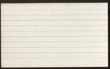 Vance Hartke Signed Index Card Autographed Signature AUTO United States Senator