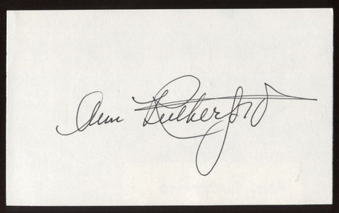 Anne Rutherford Signed Index Card Signature Autographed AUTO Gone With The Wind