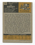 1971 Topps Bill Bergey Signed NFL Football Card Autographed AUTO #155