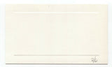 Herbert Charles Sanborn Signed Card Autographed Signature Philosopher