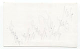 Ricky J - DJ Kent Majess Austin Signed 3x5 Index Card Autographed Signature Band
