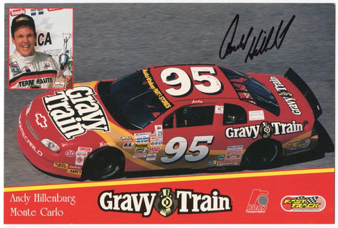 Andy Hillenburg Signed 6x9 inch Photo NASCAR Racing Race Car Driver