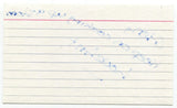 Anthony Sedlak Signed 3x5 Index Card Autographed Signature Celebrity Chef Cook