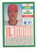 1990 Score Tom Brunansky Signed Card Baseball Autographed AUTO #72