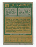 1971-72 Topps Gilles Villemure Signed NHL Hockey Card Autographed AUTO #18