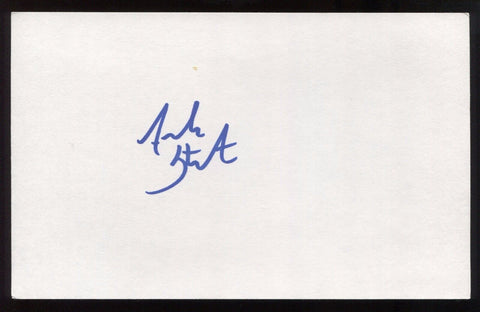 French Stewart Signed 5x8 Inch Index Card HUGE Autographed Signature Third Rock