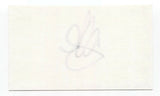 Incubus - Jose Pasillas Signed 3x5 Index Card Autographed Signature Band