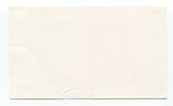 Richard Pearce Signed 3x5 Index Card Autographed Signature Director