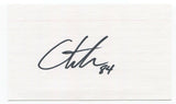 Griff Whalen Signed 3x5 Index Card Autographed Football NFL Indianapolis Colts